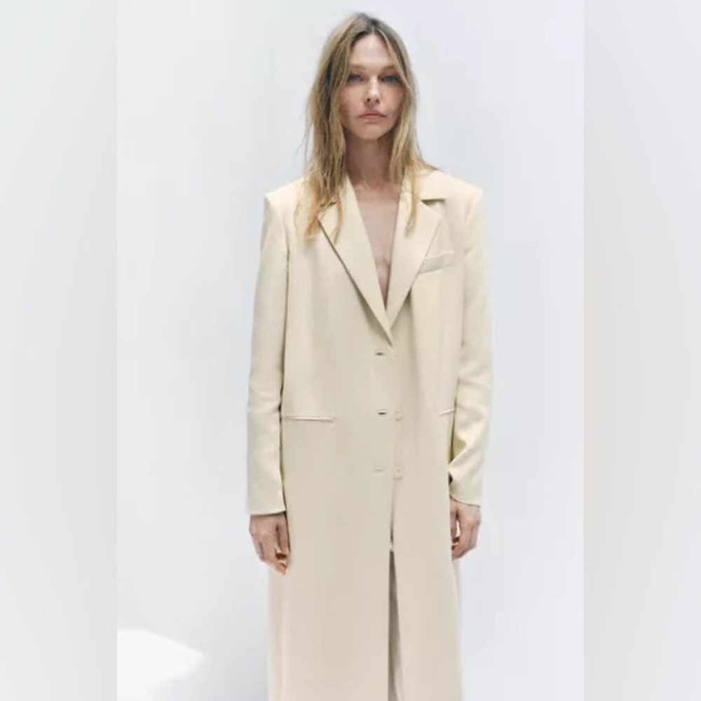 NWT Zara long frock coat - Picture 8 of 12